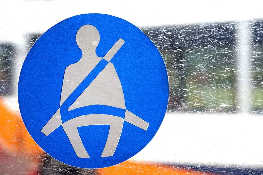 Seat belt sign